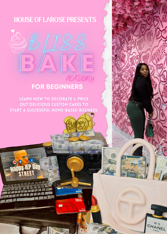 BLISS BAKE ACADEMY- CAKE E-BOOK & VIDEO